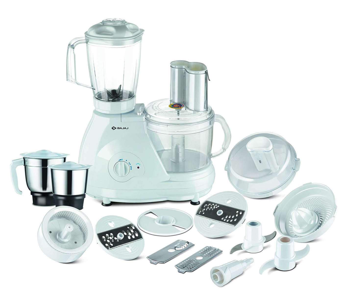 Bajaj FX-11 Food Factory 600W Food Processor, White