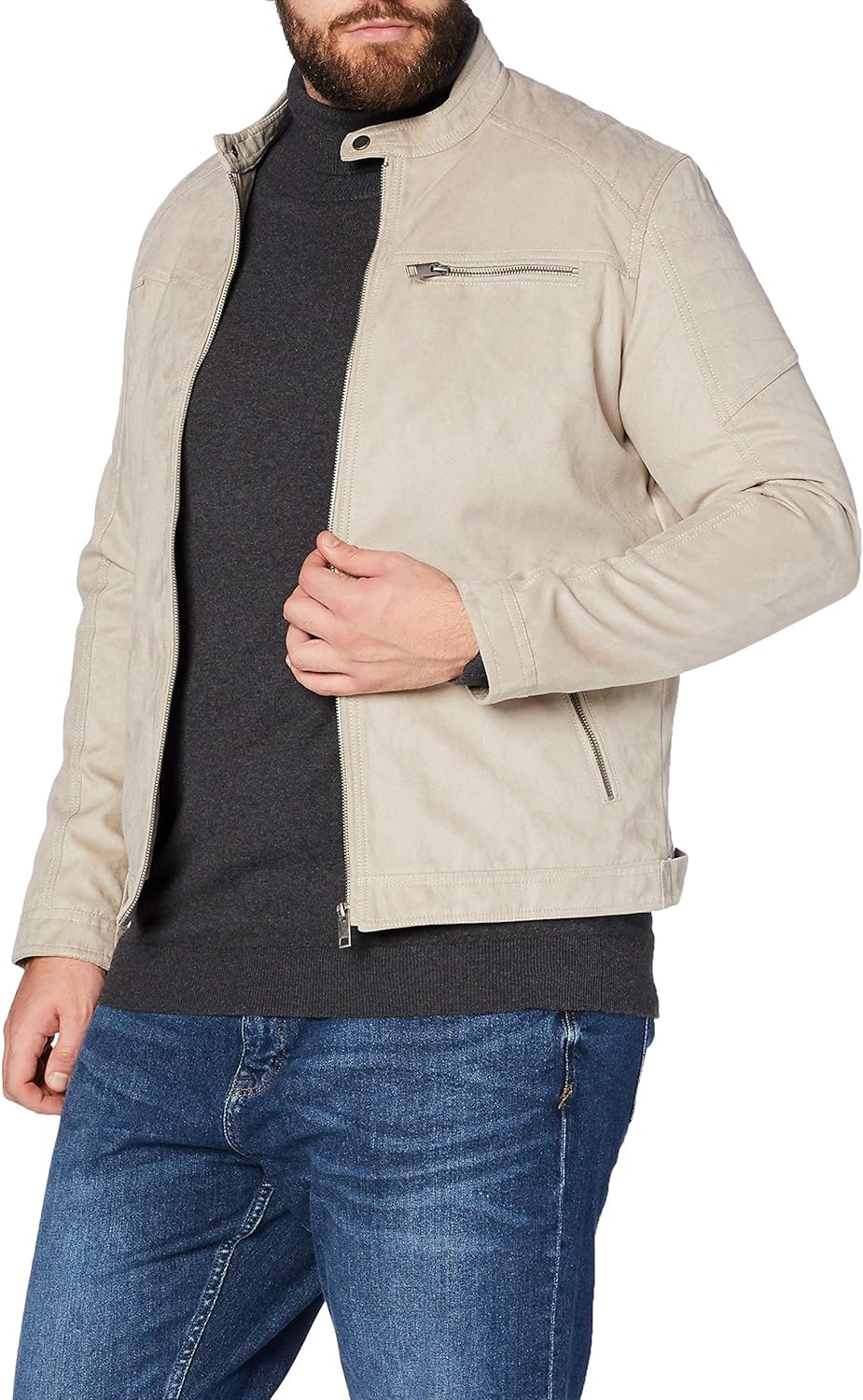 Jack & Jones mens Rocky Jjerocky Noos Blouson Classic Jacket Jacket