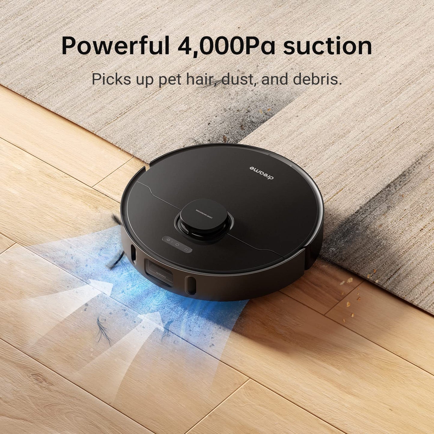 Dreame L10s Ultra Robot Vacuum Cleaner and Mop 5300Pa with Self-Cleaning Station (Automatic Dust Collection, Mops Cleaning) 3D Obstacle Detection, 210mins, APP/Alexa, 2 Year Warranty by Dreame