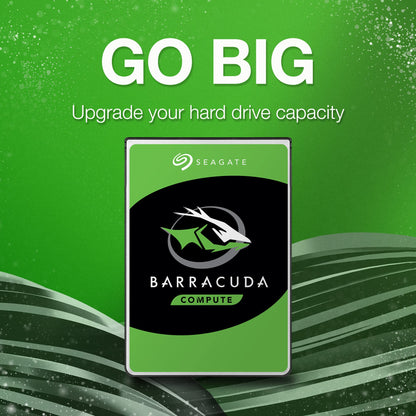 Seagate Barracuda 2 TB internal Hard Drive HDD, 3.5 Inch, 7200 U/Min, 256 MB Cache, SATA 6 Gb/s, Modellnr.: ST2000DM008