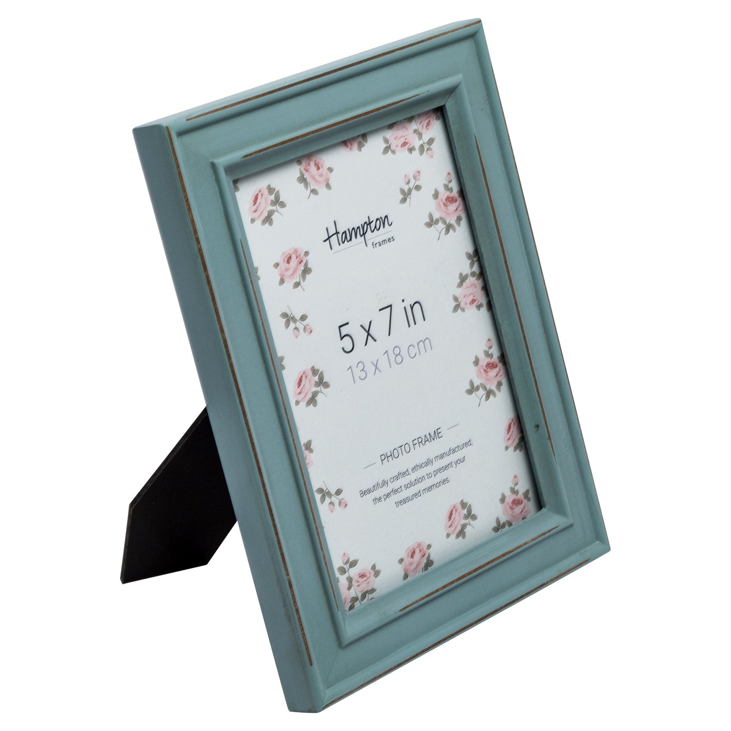 Hampton Frames NEW ENGLAND Solid Oak Wood Photo Frame (Double 5x7 (13x18cm)), natural