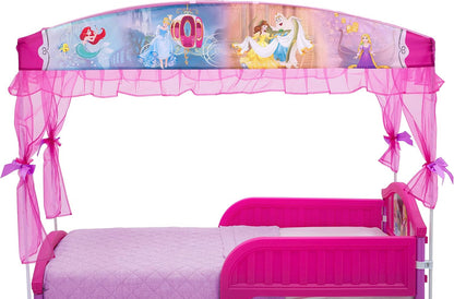 Delta Children Canopy Toddler Bed, Disney Princess