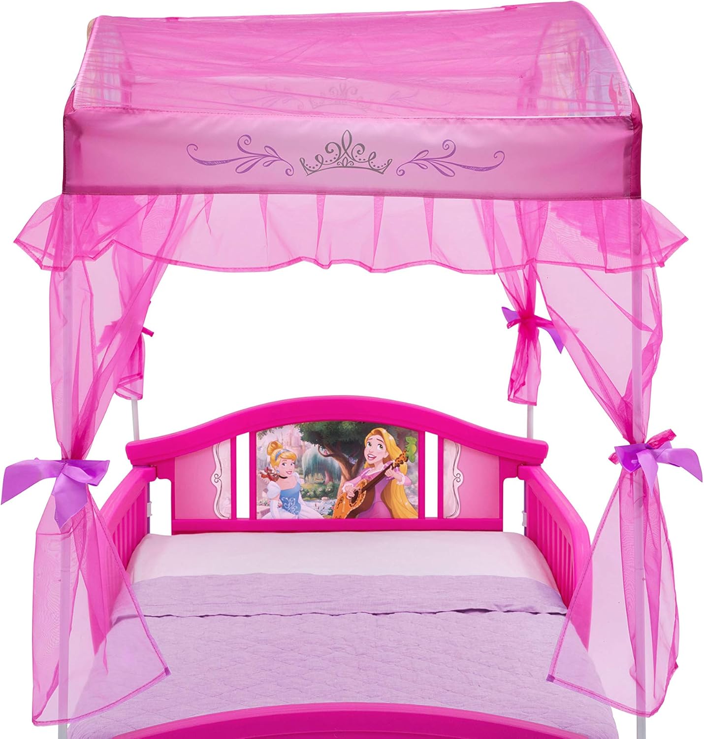 Delta Children Canopy Toddler Bed, Disney Princess