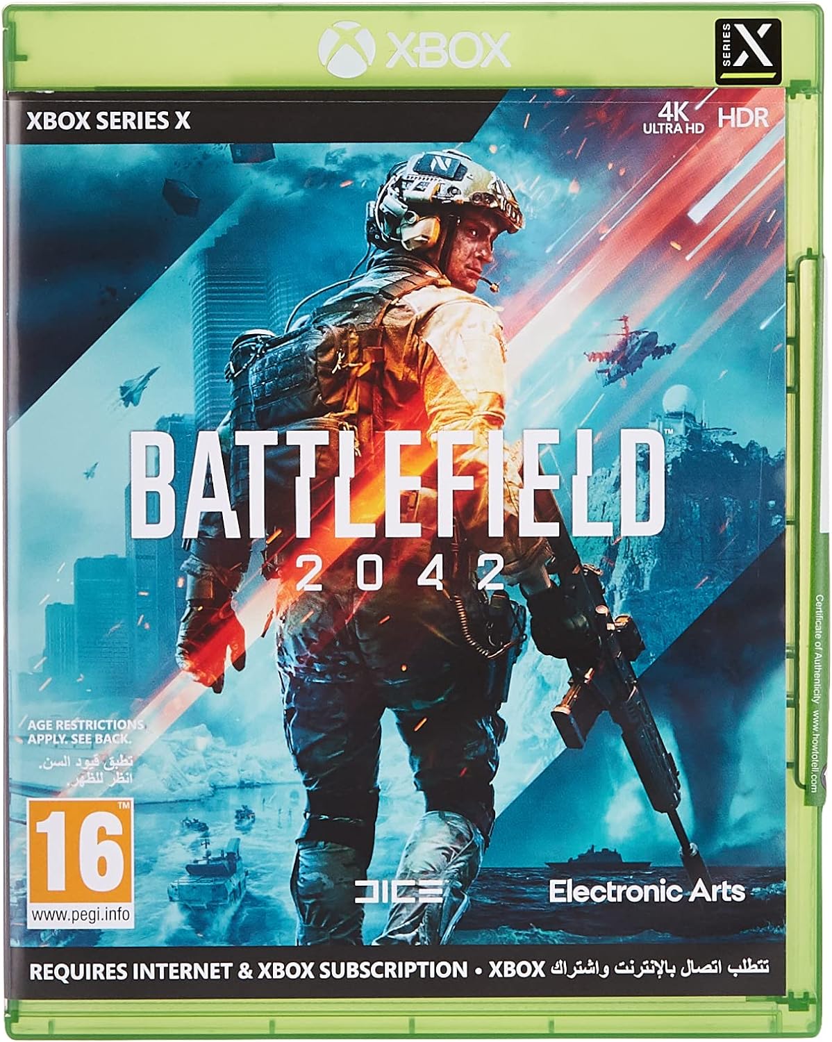 EA Battlefield 2042 Xbox One/Xbox Series X Video Game Software