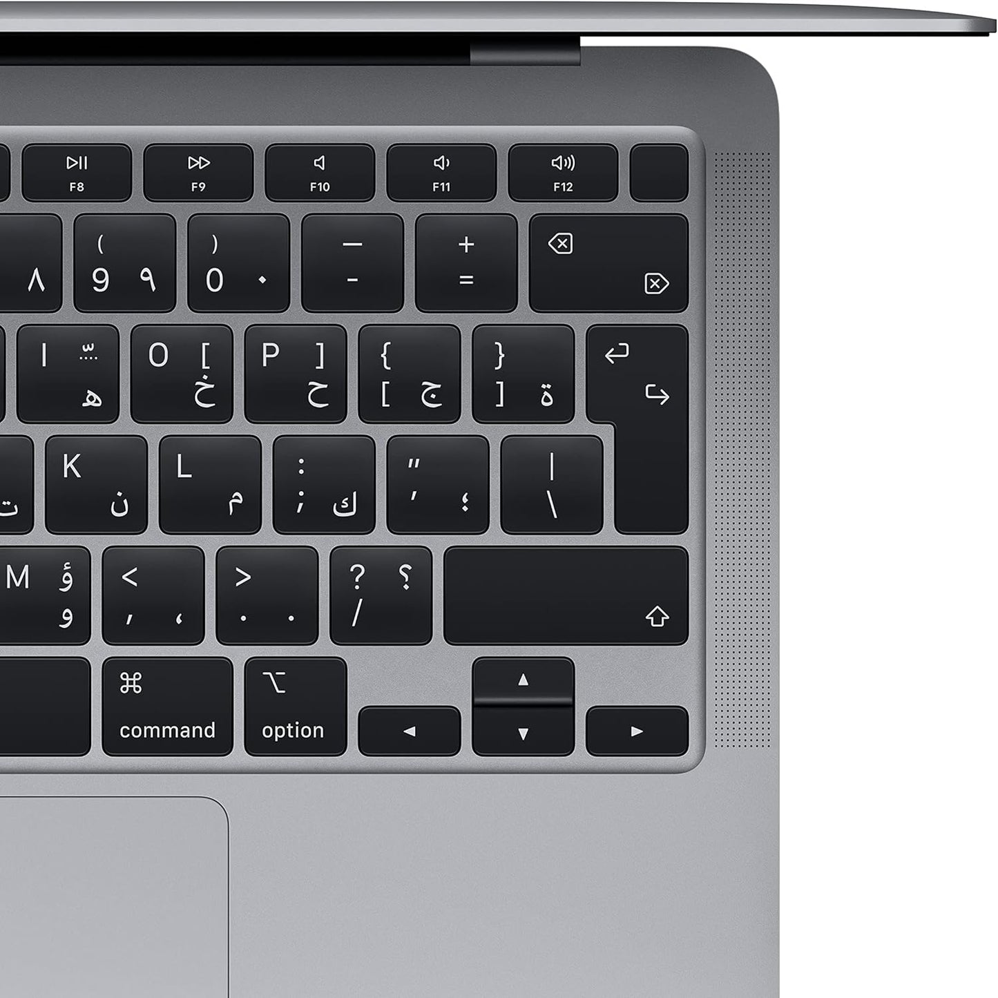 Apple 2020 MacBook Air Laptop: Apple M1 Chip, 13” Retina Display, 8GB RAM, 256GB SSD Storage, Backlit Keyboard, FaceTime HD Camera, Touch ID. Works with iPhone/iPad; Space Gray ; Arabic/English