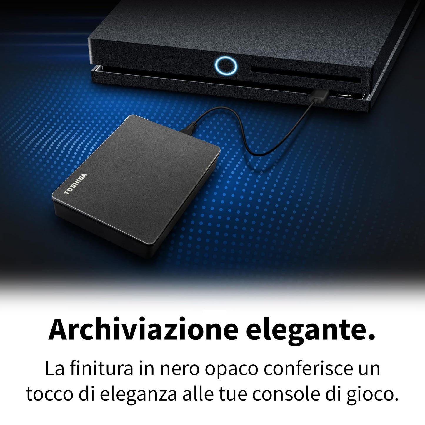 Toshiba Canvio Partner 2TB Portable 2.5’’ External Hard Drive, USB 3.2, Mac & Windows compatible. Xbox, PS4