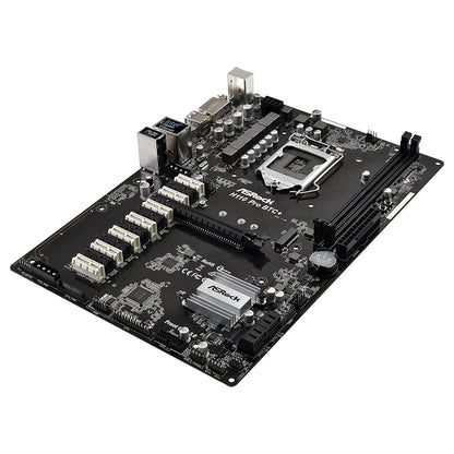 ASRock H110 PRO BTC+ 13GPU Mining Motherboard for Cryptocurrency