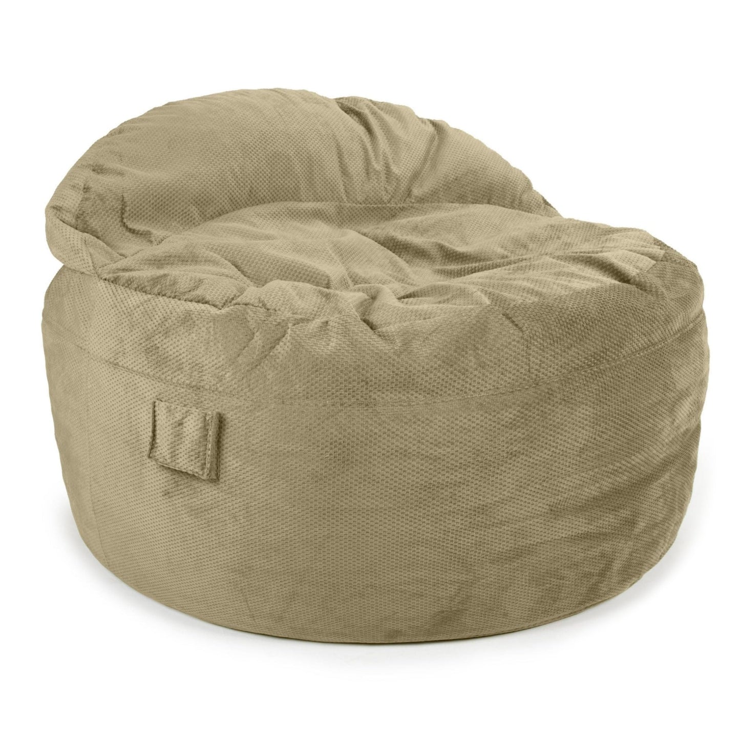 CordaRoy's NEST Gaming Bean Bag Chair - Convertible Bean Bag Chair & Bed - Washable Chenille Cover with Pockets for Remote, Controllers - for Living Room, Game Room, Basement - Full Size - Charcoal