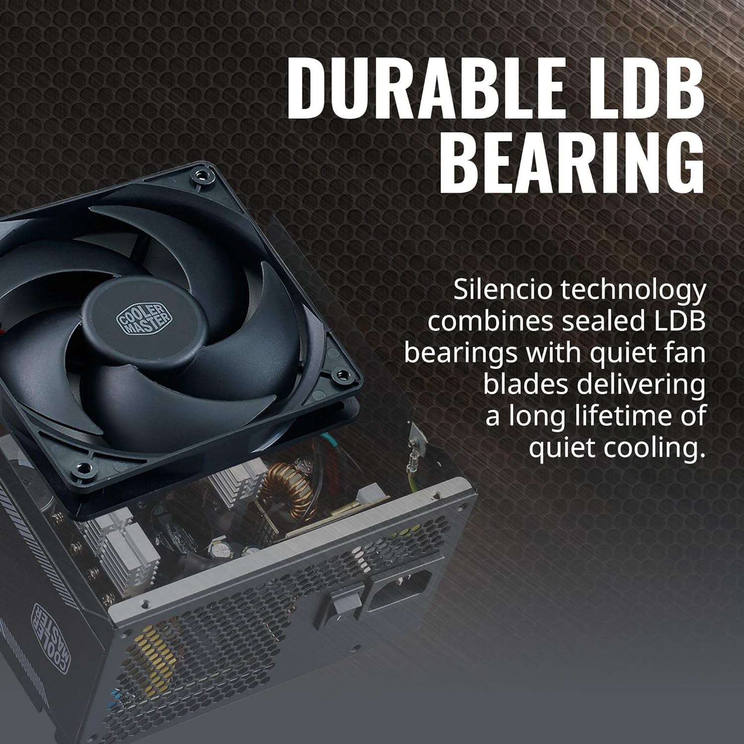 Cooler Master MWE Bronze 600 Watt 80 Plus Certified Power Supply, 3 Year Warranty - CaveHubs