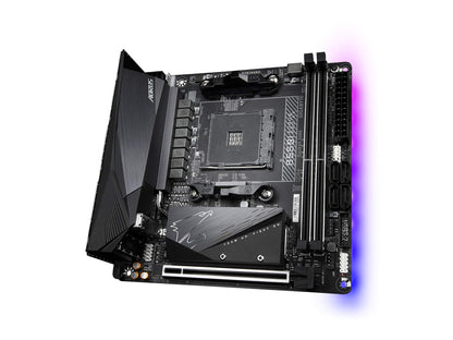 GIGABYTE B550M DS3H AC (AM4 AMD/B550/Micro ATX/Dual M.2/SATA 6Gb/s/USB 3.2 Gen 1/PCIe 4.0/HMDI/DVI/DDR4/Motherboard)