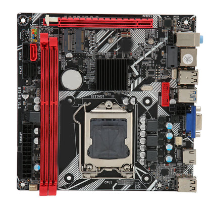 B75 MS Computer Motherboard, LGA 1155 Mainboard Support DDR3 Memory NVME M.2 WiFi M.2 USB3.0 SATA3.0 PCIe 16X VGA and HDMI