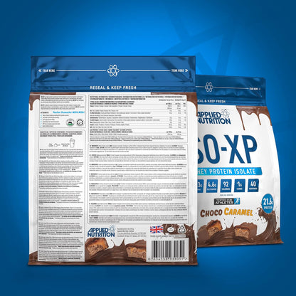 Applied Nutrition ISO XP Whey Isolate - Whey Protein Isolate Powder, ISO-XP Funky Yummy Flavours (1kg - 40 Servings) (Chocolate Bueno)