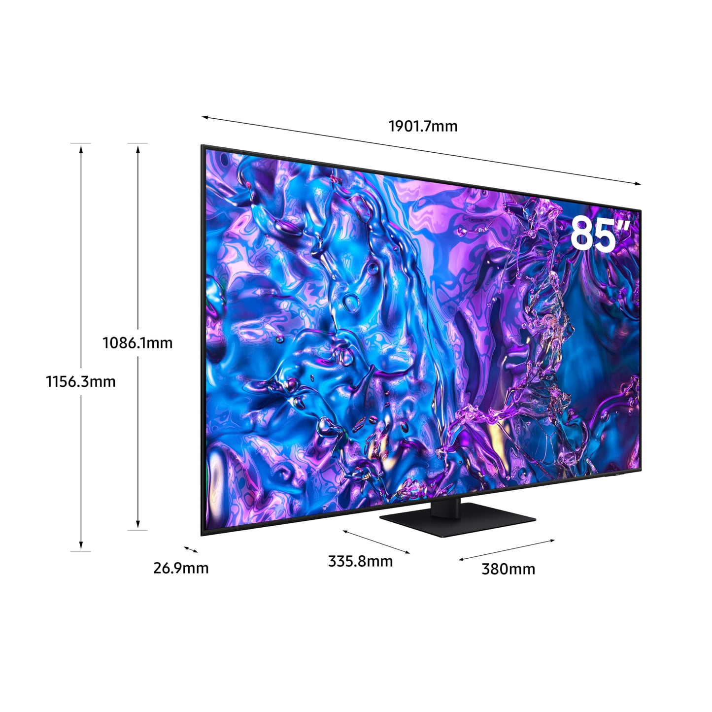 Samsung 55 Inch TV Crystal UHD Crystal Processor 4K Hub - UA55CU7000UXZN (2023 Model)