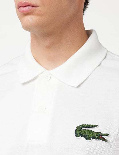 Lacoste Mens Loose Fit Cotton Piqué Polo Shirt