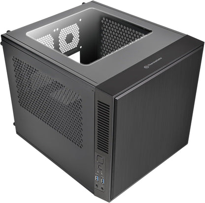 Thermaltake Suppressor Mini Itx Cube Chassis Ultra Quiet Gaming Silent Computer Case Ca-1E6-00S1Wn-00