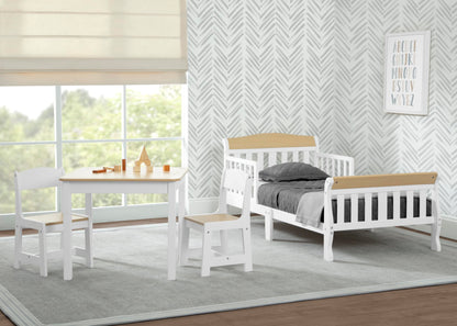 Delta Children Canton Toddler Bed, White