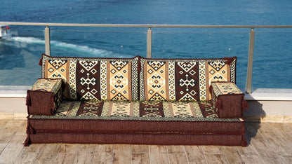 Sofas and Loveseat, Arabic Majlis, Pallet Sofa Sectionals, Turkish Sofa Set, Arabic Sofa Floor Cushions, Floor Pillows, Bench Cushions (Sofa + Rug)