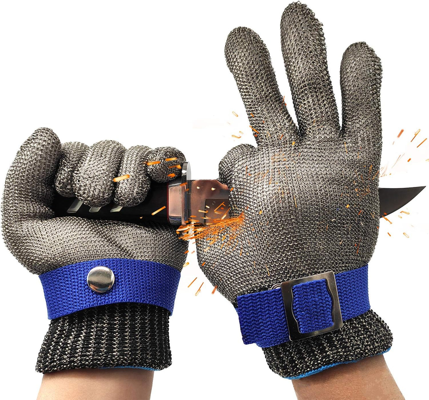 Cut Resistant Butcher Safety Work Glove Old