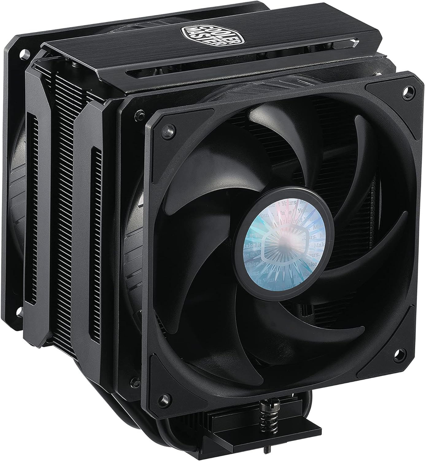 Cooler Master Masterair Ma620M Dual Tower ArGB High Performance Cpu Air Cooler, Sf120R Fan, Hexagon Strip ArGB Lighting, 6 Heat Pipes, Copper Plated Base For Amd Ryzen/Intel Lga1151