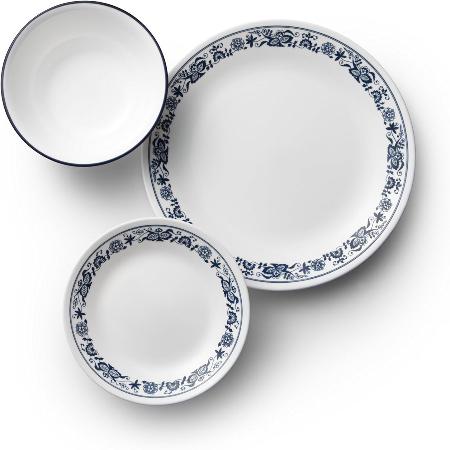 Corelle 18-Piece Chip Resistant Classic Collection Dinnerware Set, Service for 6 18-Piece 1134331