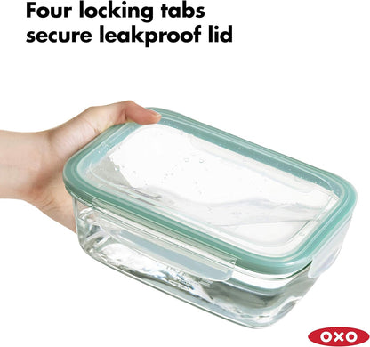 OXO Good Grips 7 Cup Smart Seal Glass Round Food Storage Container