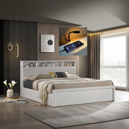 Homebox Liverpool 6-Piece King Smart Bedroom Set - 180x200 cm