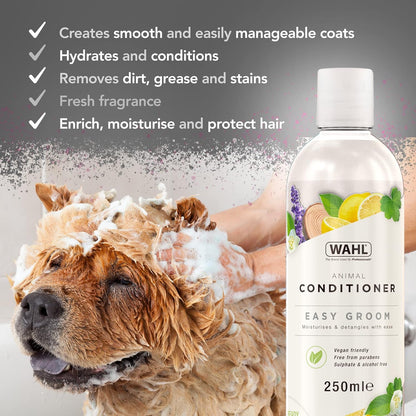 Wahl Mucky Puppy Shampoo, Dog Shampoo, Shampoo for Pets, Gentle Pet Friendly Formula, Sensitive Skin, Shampoo for Young Animals, Ready-to-Use, Remove Dirt.