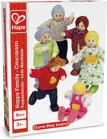 Hape, Happy Family Caucasia, Role Play Toys