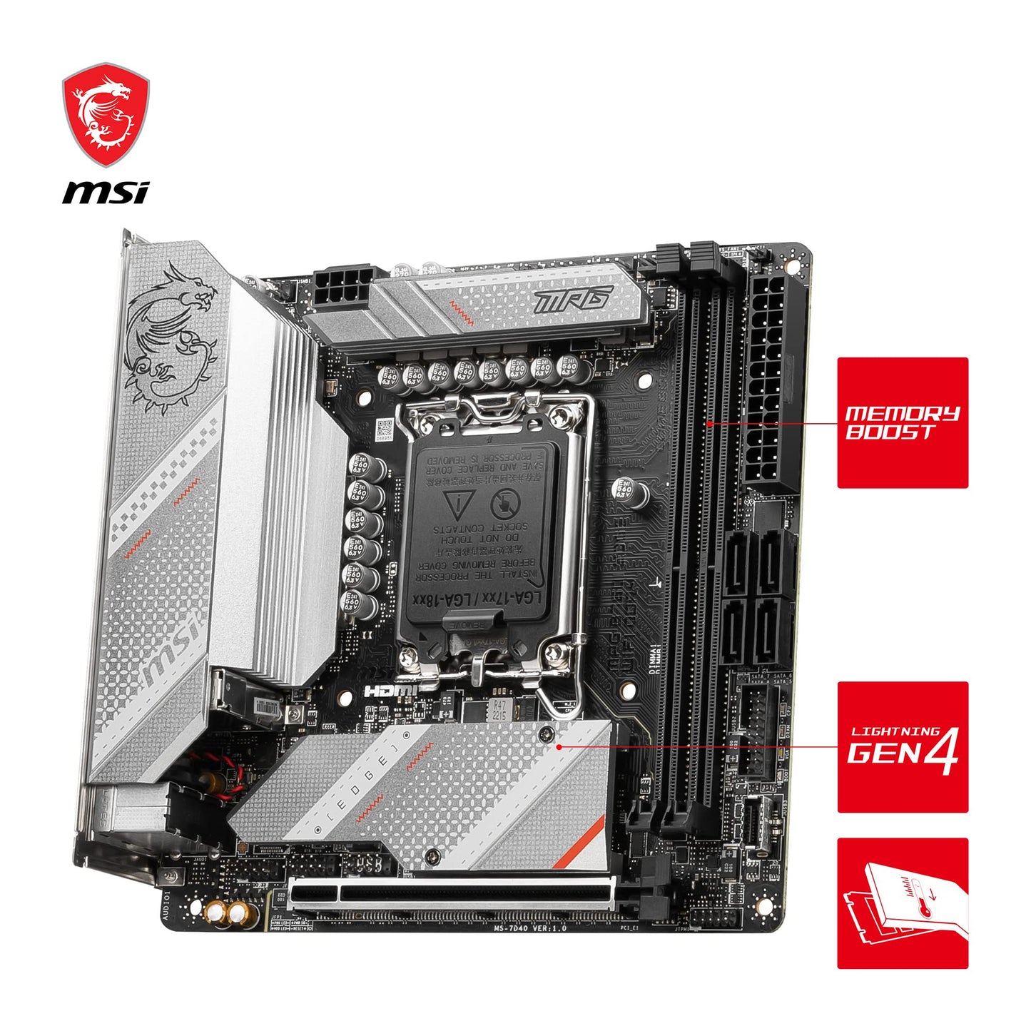 MSI PRO B760-P WIFI DDR4 Motherboard, ATX - Supports Intel 12th & 13th Gen Core Processors, LGA 1700 - DDR4 Memory Boost 5333+MHz/OC, PCIe 4.0 x16 Slots, M.2 Gen4 Slots, 2.5G LAN, Wi-Fi 6E