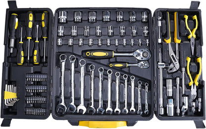 Royal Power Professional Comprehensive Repair Mixed Tool Sets. Combination Wrench, Pliers, Claw Hammer, Adjustable wrench, Screwdrivers (86pc)