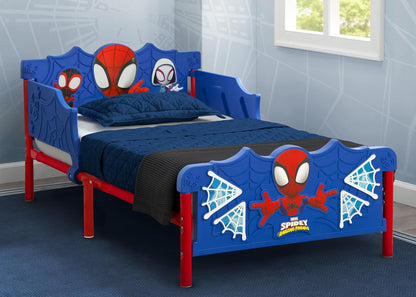 Delta Children - Spidey and His Amazing Friends 3D Toddler Bed, Blue