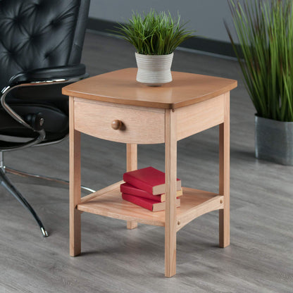 Winsome Accent Table, Wood, Walnut, Furniture