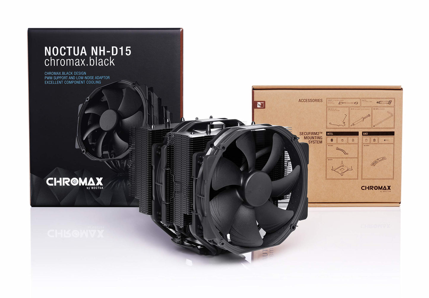 Noctua Chromax Black 140mm 1500RPM CPU Cooler