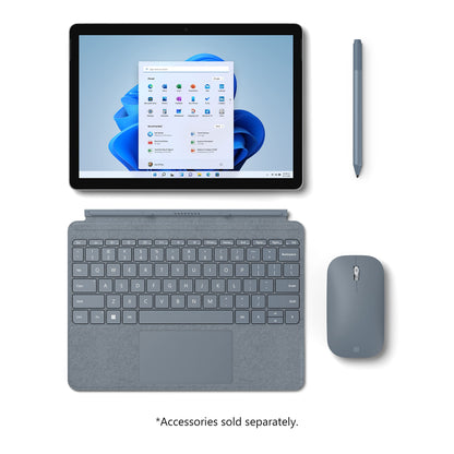 NEW Microsoft Surface Go 2-10.5" Touch-Screen - Intel Core m3-8GB Memory - 128GB SSD - Wifi + LTE - Platinum (Latest Model) - CaveHubs