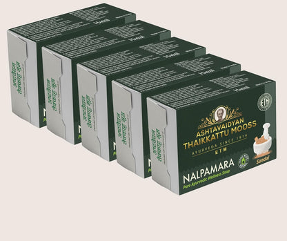 Nalpamara Sandal Soap75g Pack of 5