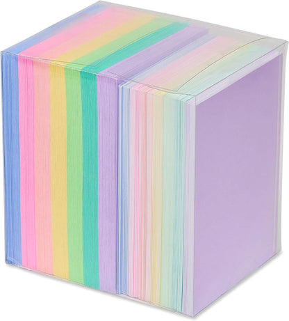 American Greetings Single Panel Blank Cards with Envelopes, Rainbow Colors (200-Count)