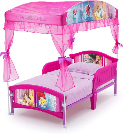 Delta Children Canopy Toddler Bed, Disney Princess