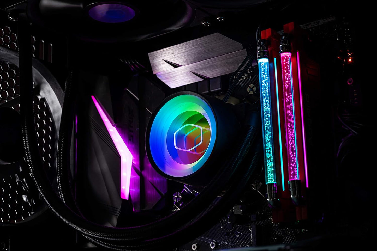 Cooler Master Masterliquid ml280 Mirror ArGB Close-Loop Aio Cpu Liquid Cooler, Mirror ArGB Pump, 280 Radiator, Dual Sickleflow 140mm, 3Rd Gen Dual Chamber Pump For Amd Ryzen/Intel Lga1700*/1200/115X