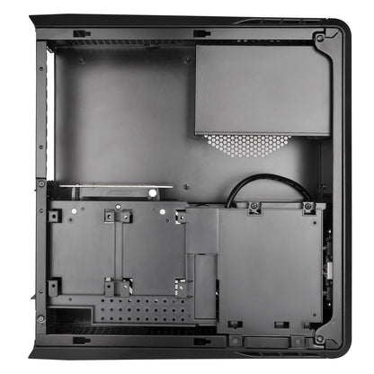 SilverStone Technology Gaming Slim Computer Case for Mini-Itx with Integrated RGB Lighting Cases (SST-RVZ03B-USA)