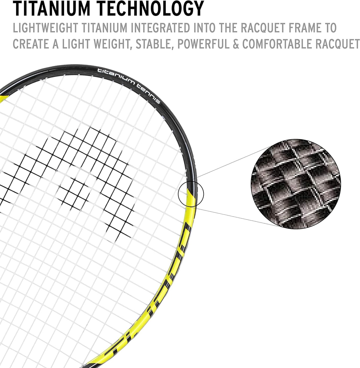 HEAD Titanium 1000 Tennis Racquet