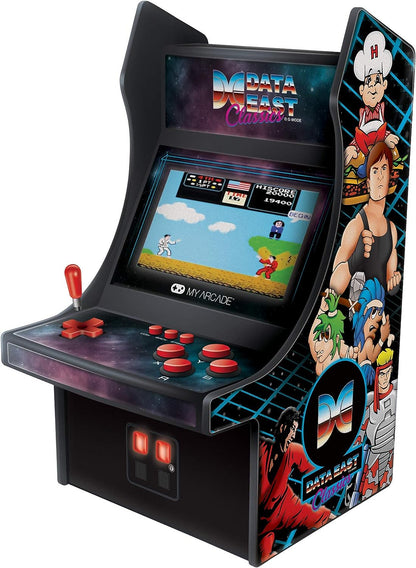 My Arcade Mini Player 10 Inch Arcade Machine: 20 Built In Games, Fully Playable, Pac-Man, Galaga, Mappy and More, 4.25 Inch Color Display, Speakers, Volume Controls, Headphone Jack, Micro USB Powered