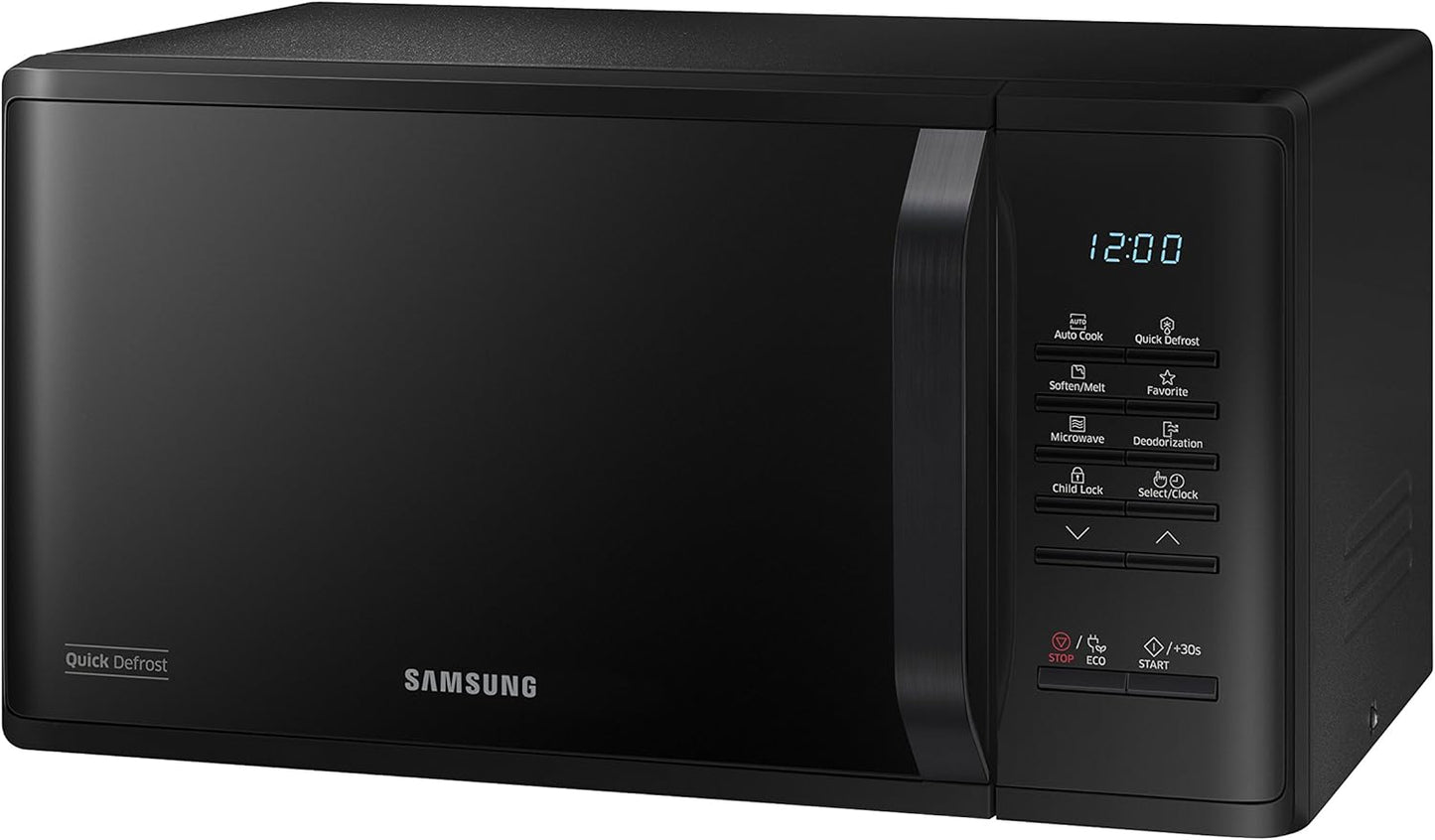 Samsung MS23K3513AW Solo Microwave, 800W, 23 Litre, White