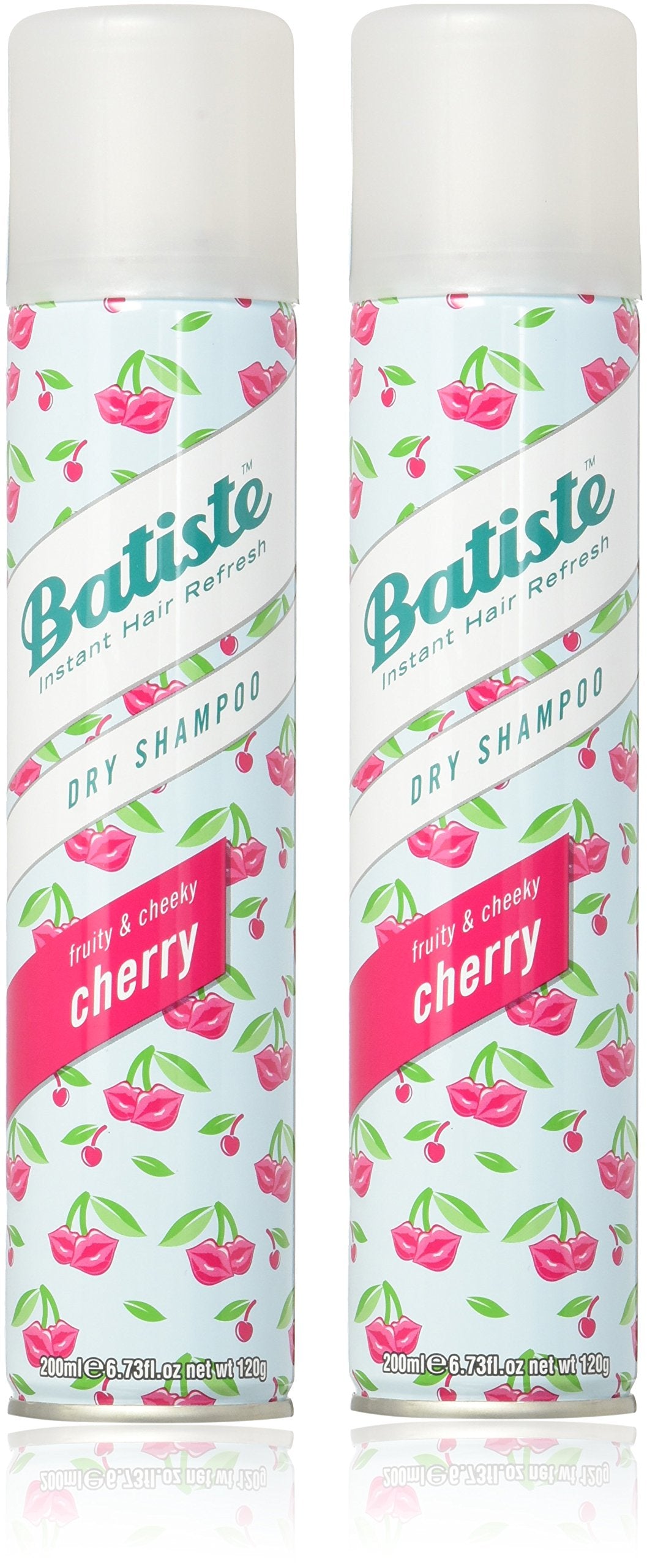 Batiste Dry Shampoo, Cherry, 6.73 Ounce (2 Pack)