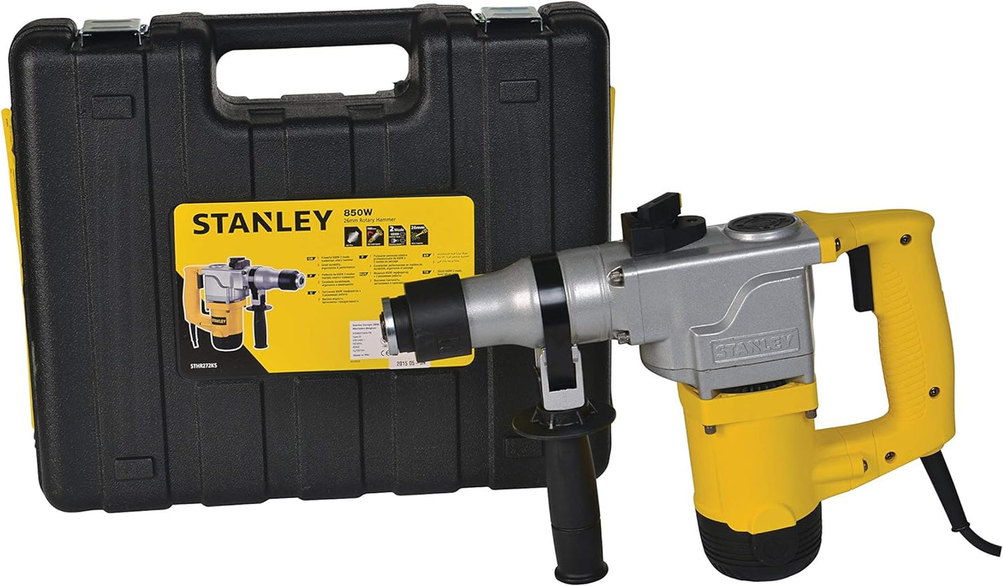 Stanley Power Tool,Corded 26mm 850W 2Mode 4Kg L-Shape Rotary Hr Kt,STHR272KS-B5