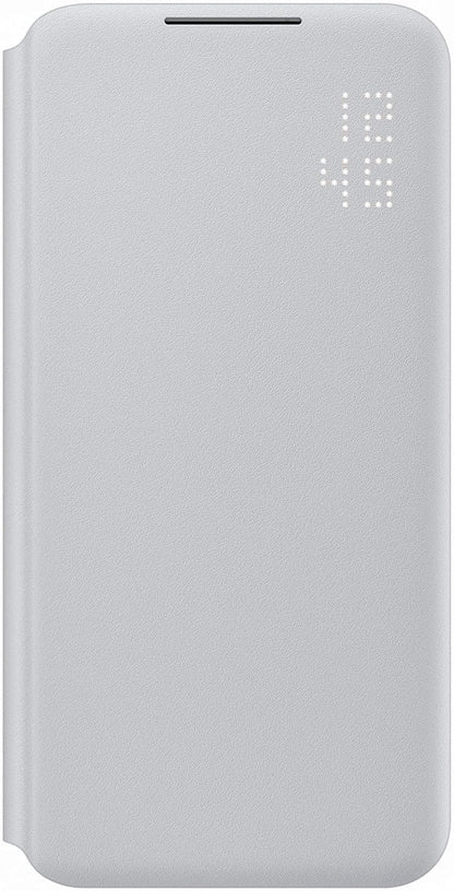 Samsung Galaxy S22 Ultra Official Leather Cover Light Grey