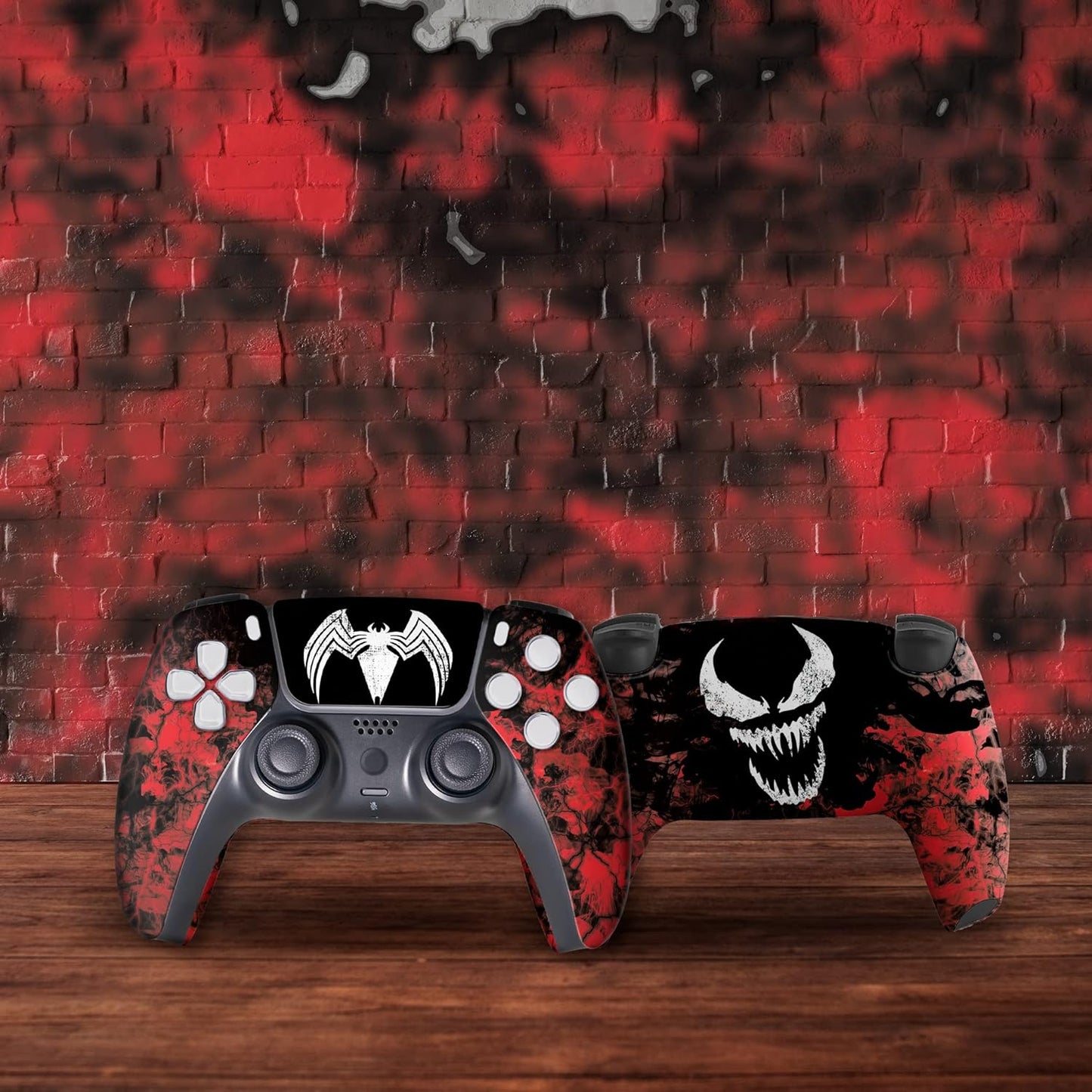 BCB Controller Customised for PS5 Controller Wireless. Original Playstation 5 Controller Compatible with Custom PS5 Remote Control Console. Customized with Permanent Hydro-dip Printing (Not a Skin)