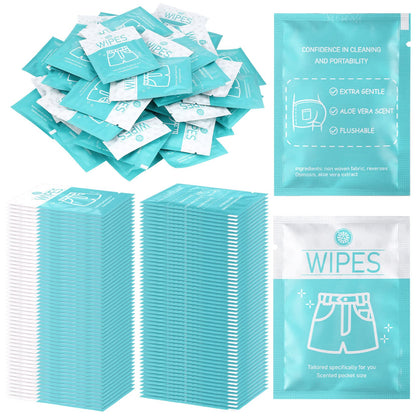 Individual Wrapped Wipes Bulk Butt Wipes Travel Wipes Baby Wipes Flushable Wipes Restaurant Reserve Wipes Shoes Wipes Flushable Toilet Wipe Travel for Baby Women Men Adults Shoes Travel (Simple)