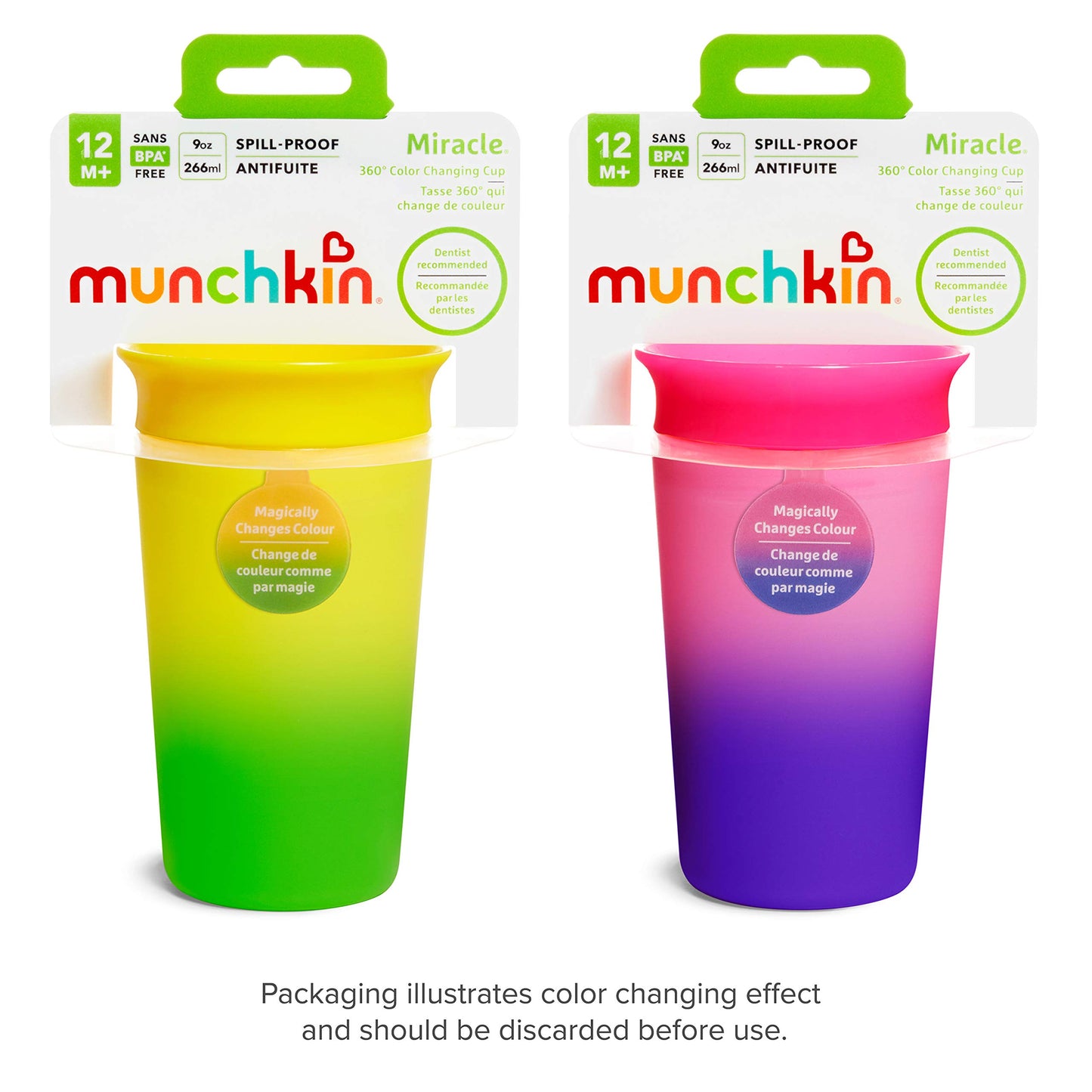 9Oz Miracle® Color Changing Cup - 1Pk (Pink)