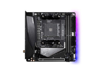 GIGABYTE B550M DS3H AC (AM4 AMD/B550/Micro ATX/Dual M.2/SATA 6Gb/s/USB 3.2 Gen 1/PCIe 4.0/HMDI/DVI/DDR4/Motherboard)