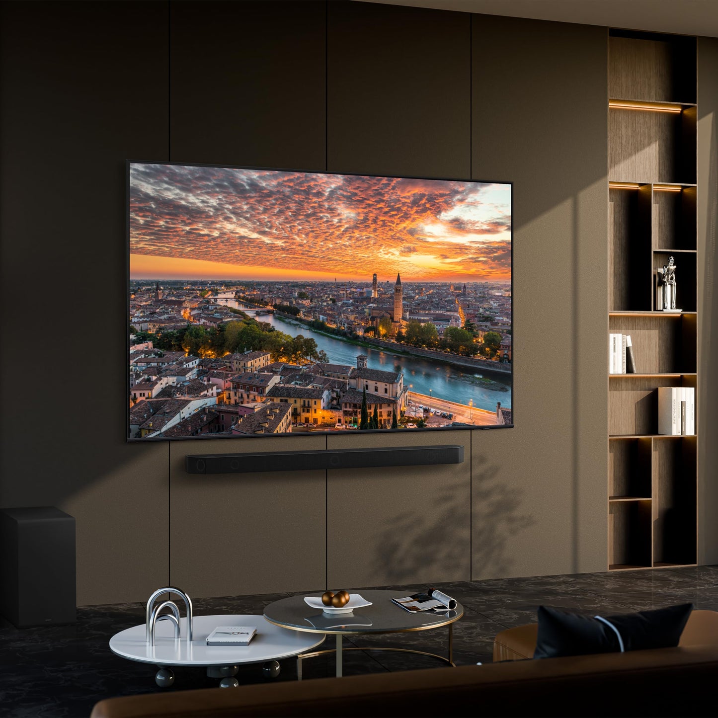 Samsung 55 Inch TV Crystal UHD Crystal Processor 4K Hub - UA55CU7000UXZN (2023 Model)